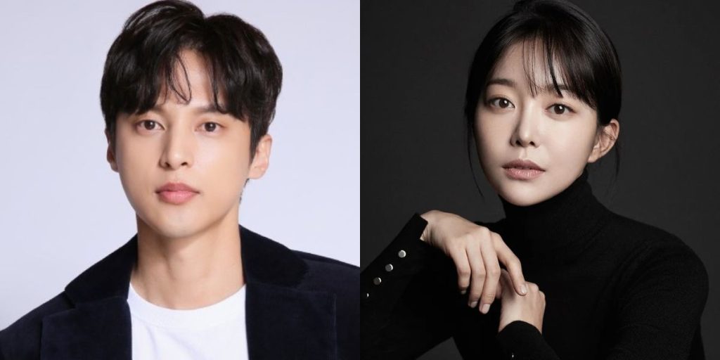 Yoon Sun Woo and Kim Ga Eun