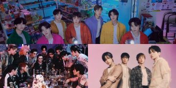 BTS, SEVENTEEN, and SHINee