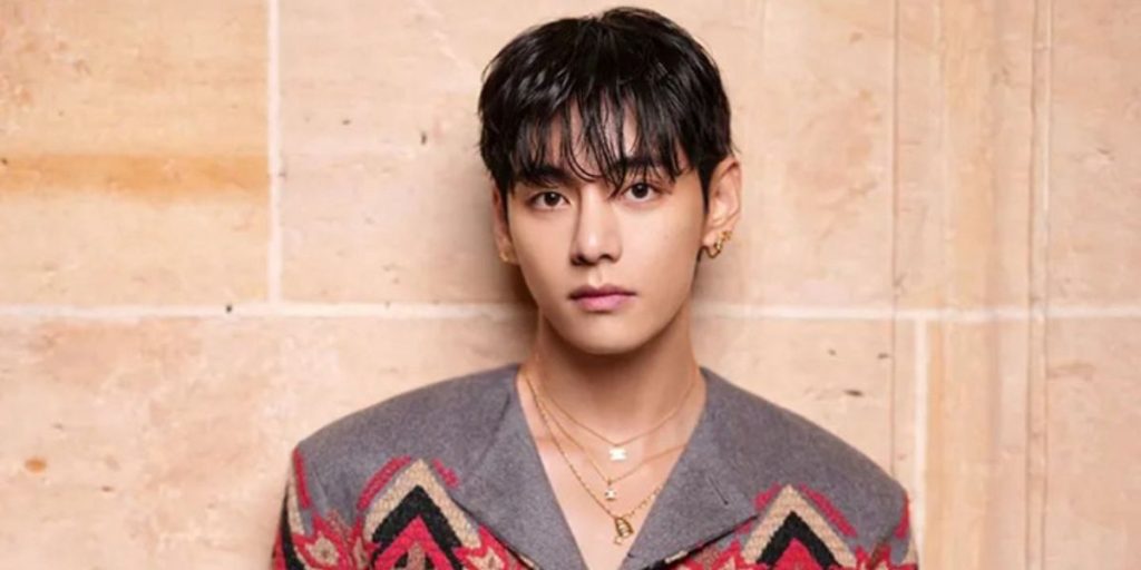 BTS V at Celine Spring Show in Paris