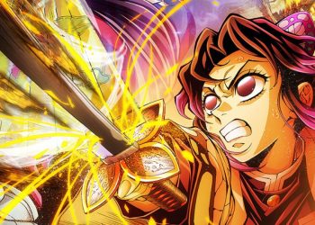 Demon Slayer Infinity Castle arch poster