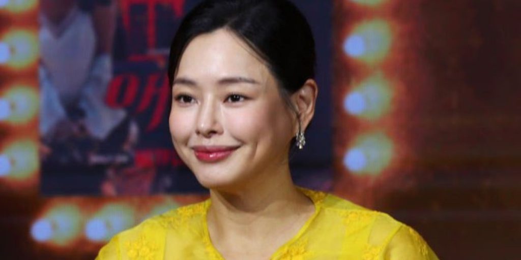 Honey Lee at 'Aema' press conference on August 18