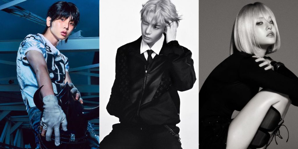 Key, Jackson Wang, and Jeon Somi