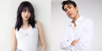Minnie from i-dle and Nadech Kugimiya