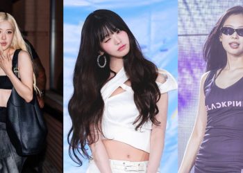 Rosé, Wonyoung, and Jennie