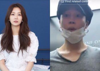 Song Da Eun shared video of Jimin on TikTok