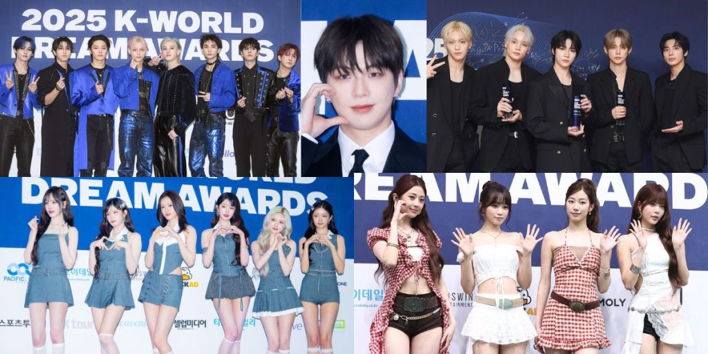Stray Kids, Kang Daniel, TXT, IVE, and LE SSERAFIM at K-World Dream Awards 2025