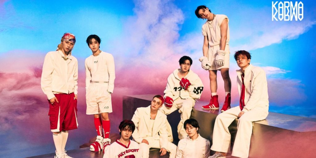 Stray Kids in a teaser for 'KARMA'