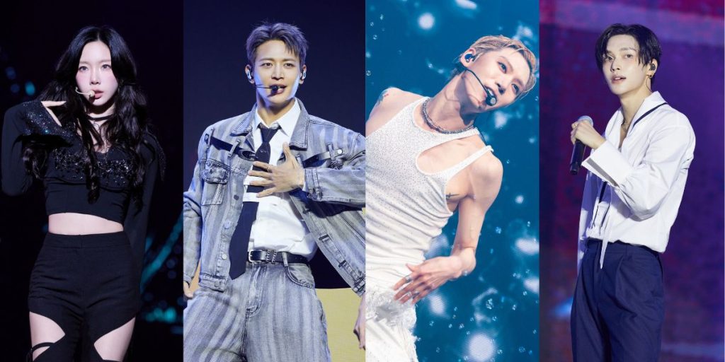 Taeyeon, Minho, Ten, and Wonbin