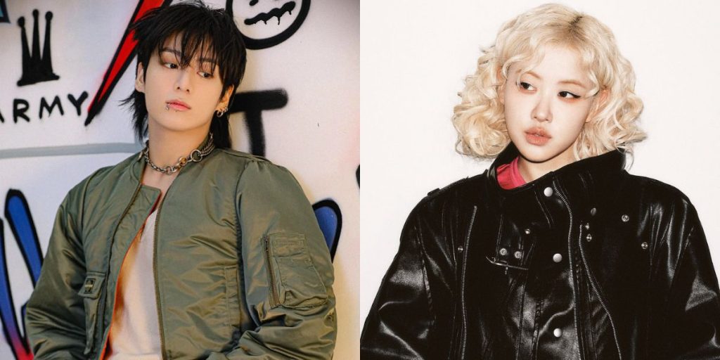 BTS Jungkook and BLACKPINK's Rosé