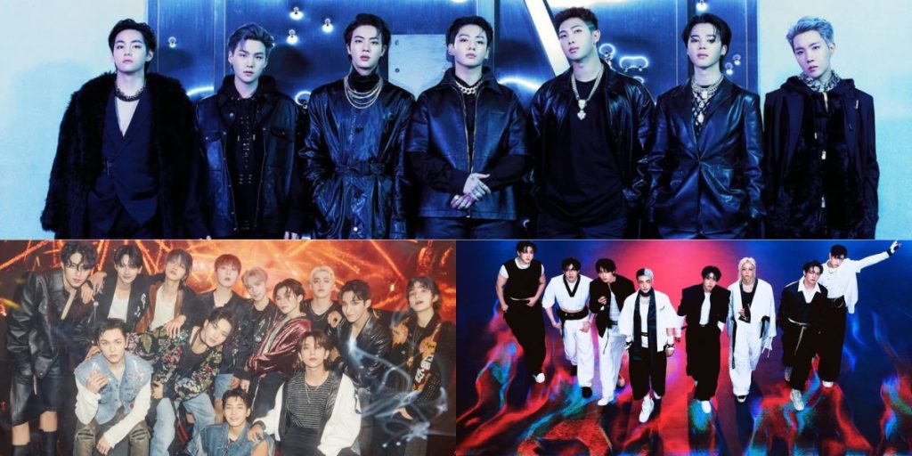BTS, SEVENTEEN, Stray Kids