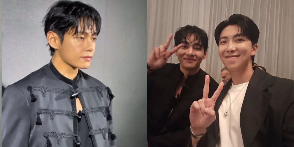 BTS V and RM at Paradise Art Night During Frieze Seoul