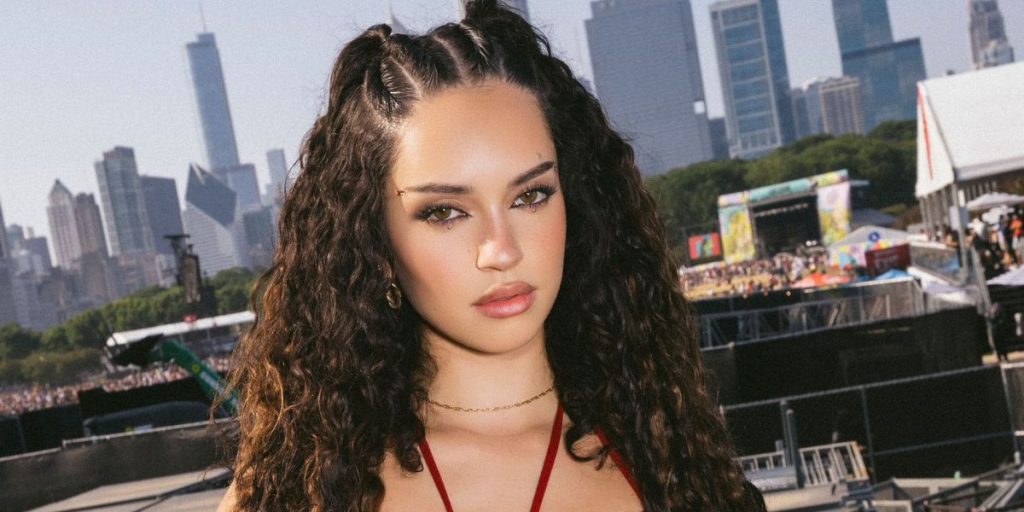 Daniela of KATSEYE at Lollapalooza Chicago
