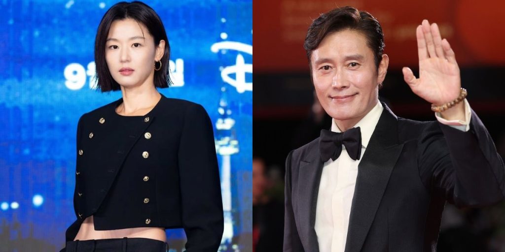 Jun Ji Hyun and Lee Byung Hun