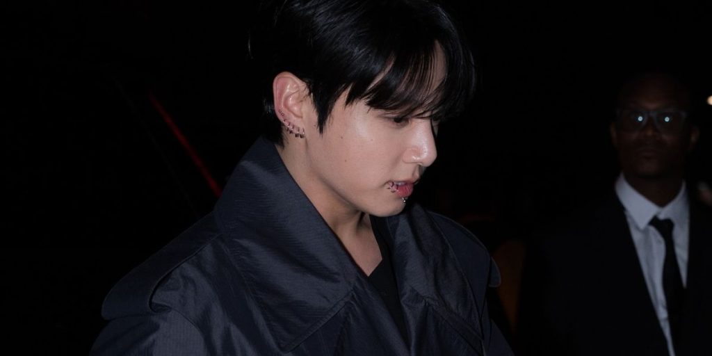 Jungkook of BTS at Calvin Klein SS26 After-party