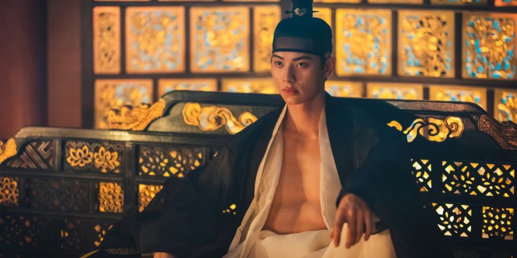 Lee Chae Min in a teaser image for Bon Appetit, Your Majesty'