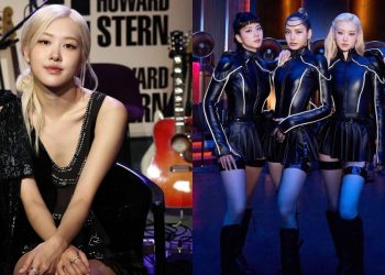 Rosé and BLACKPINK members in a teaser for 'Jump'