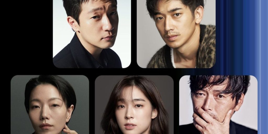 Son Suk Ku, Eita Nagayama, Kim Shin Rok, Choi Sung Eun, and Jung Jae Young for crimr thriller 'Road'