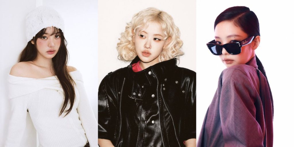 Wonyoung, Rosé, and Jennie