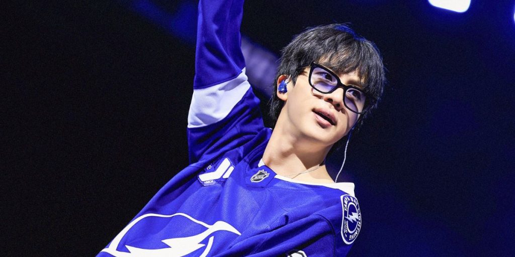 BTS Jin at 'RUNSEOKJIN_EP.TOUR' Concert in Tampa