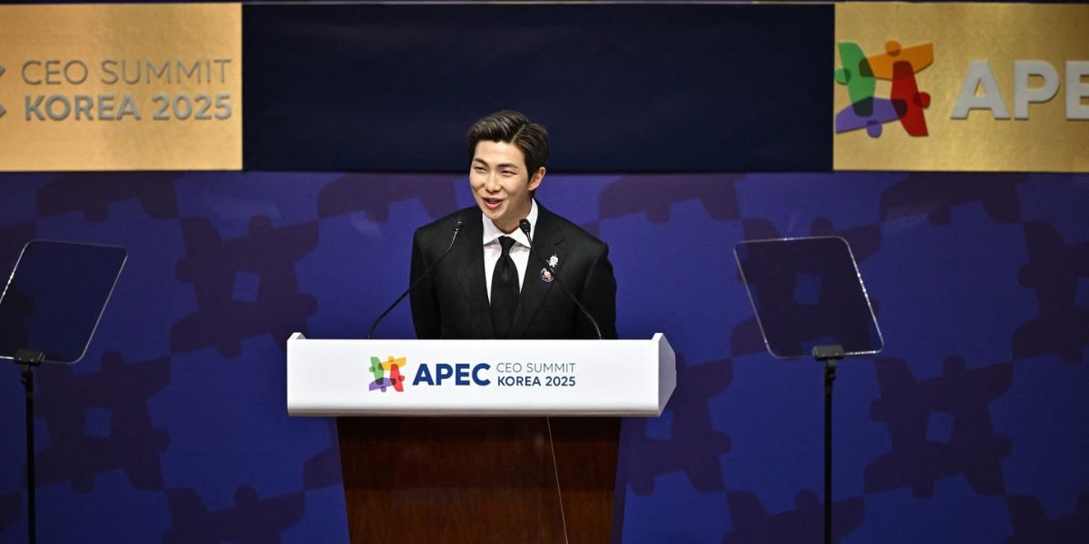 BTS RM at APEC CEO Summit Korea