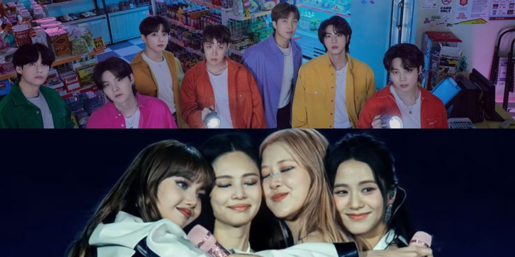 BTS and BLACKPINK