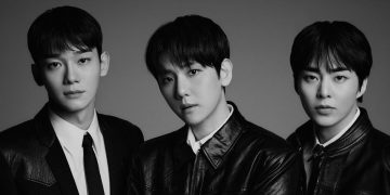 EXO-CBX members Chen, Baekhyun, and Xiumin