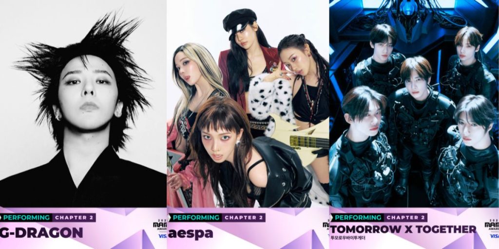 G-Dragon, aespa, and TXT