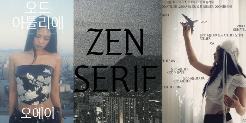 Jennie of BLACKPINK launches new Korean font 'ZEN SERIF'