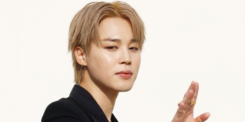 Jimin of BTS at Dior SS26 Show in Paris
