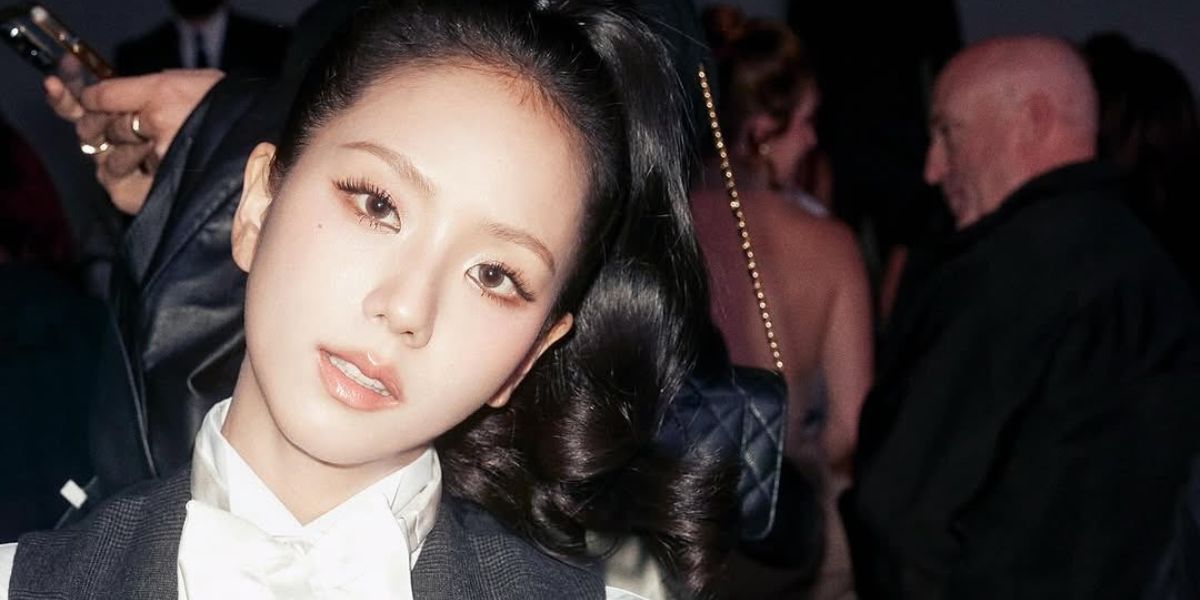 Jisoo of BLACKPINK at Dior Spring/Summer 26 show in Paris