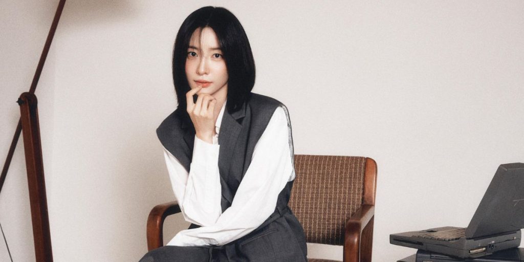 Park Ji Hyun in a photoshoot for Netflix drama 'You and Everything Else'
