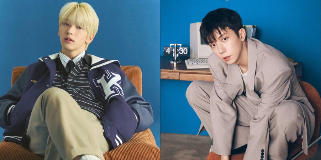 Soobin and Jang Woyoung