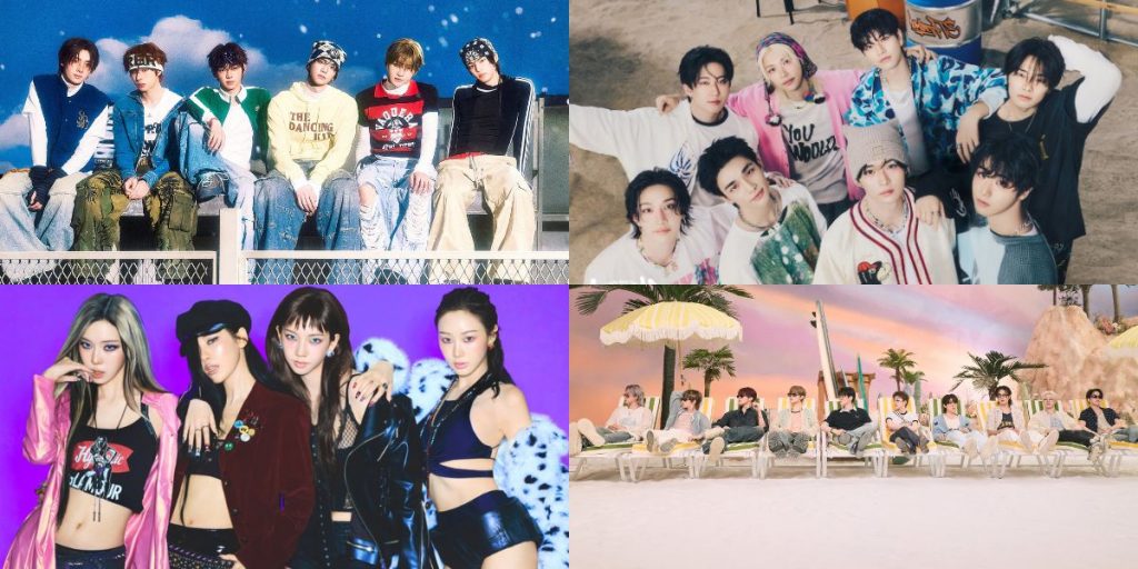 TWS, Stray Kids, aespa, TREASURE
