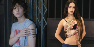 TXT's Yeonjun and Daniela of KATSEYE