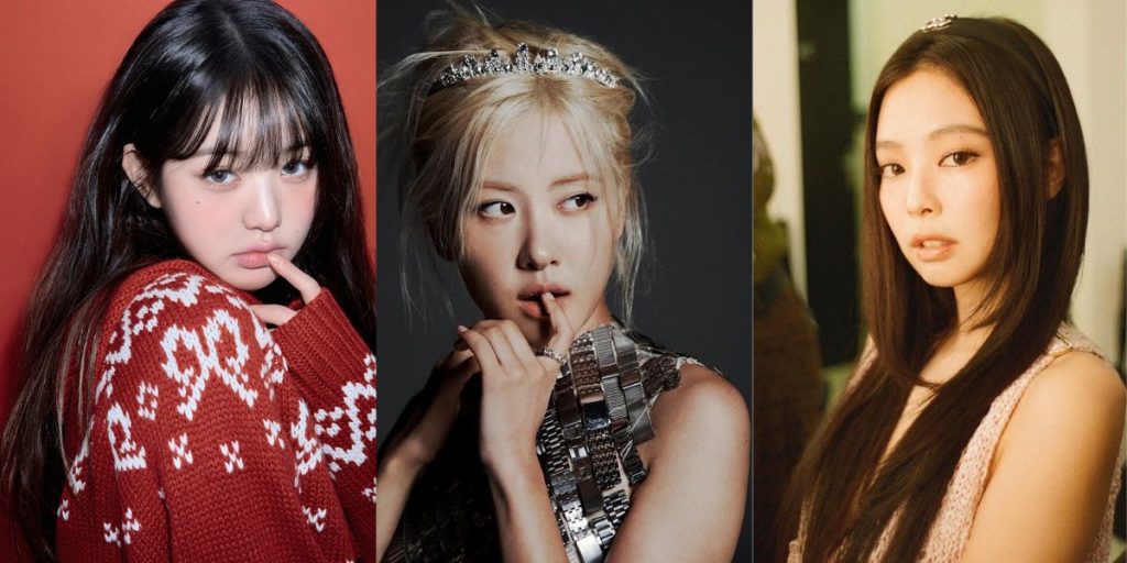 Wonyoung, Rose, and Jennie