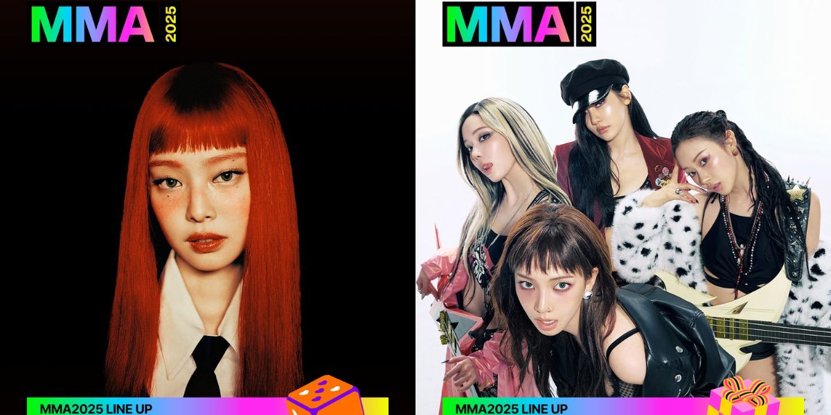 Jennie and aespa part of MMA 2025 lineup