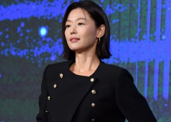 Jun Ji Hyun at the press conference of 'Tempest'