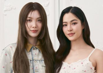 Lingling Kwong and Orm at Dior's Paris Fashion Week show