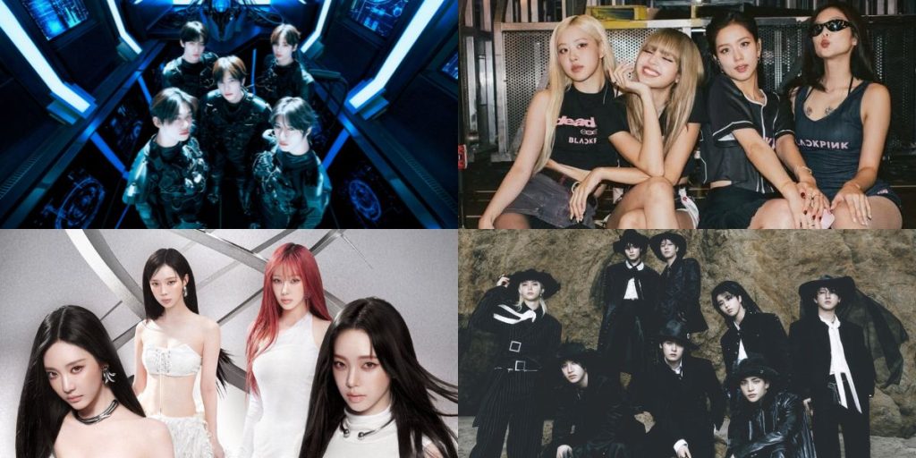 TXT, BLACKPINK, aespa, and Stray Kids