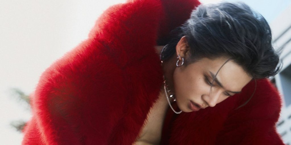 Yeonjun of TXT in a teaser for NO LABELS PART 01