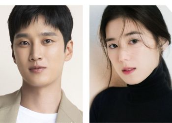 Ahn Bo Hyun and Jung Eun Chae for 'Flex X Cop'