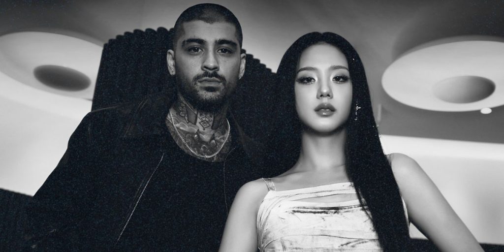 Jisoo and Zayn for 'Eyes Closed'