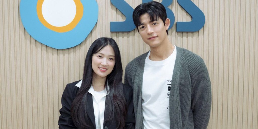 Kim Hye Yoon and Lomon at the script reading of 'Human From Today'