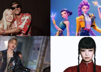 Rose, Bruno Mars, Huntr/x, Jimin, and Jennie on Billboard year-end charts