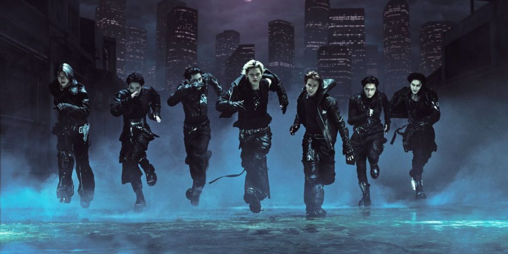 ENHYPEN in a still from The Sin Vanish