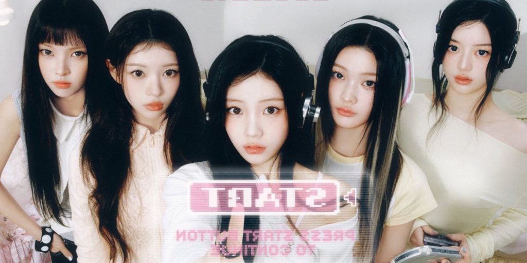 ILLIT Live Tour 'Press Start' Poster