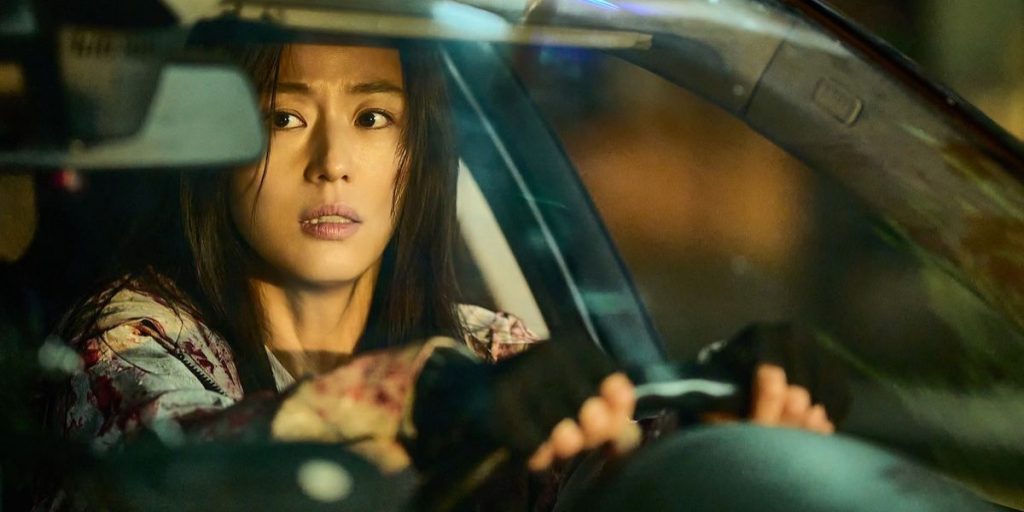 Jun Ji Hyun in a teaser for 'Colony'
