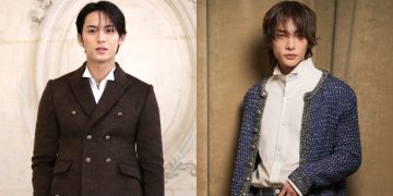 Mingyu and Hyunjin at Dior FW2026 show