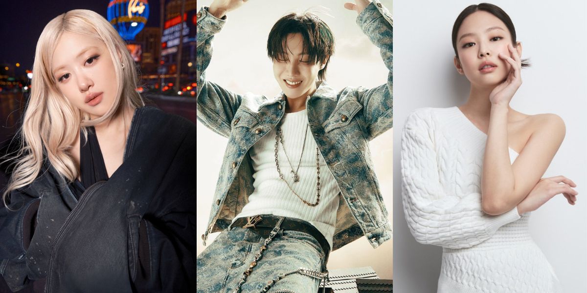 ROSÉ , j-hope, and Jennie