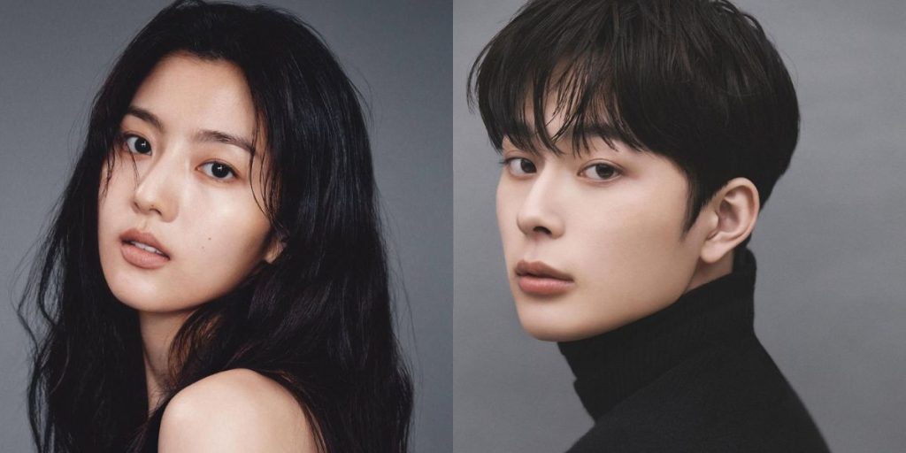 Shin Eun Soo and Yoo Seon Ho